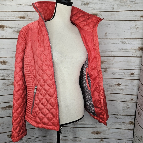 Marc New York Andrew Marc Zippered Puffy Jacket Size Medium - Picture 10 of 10